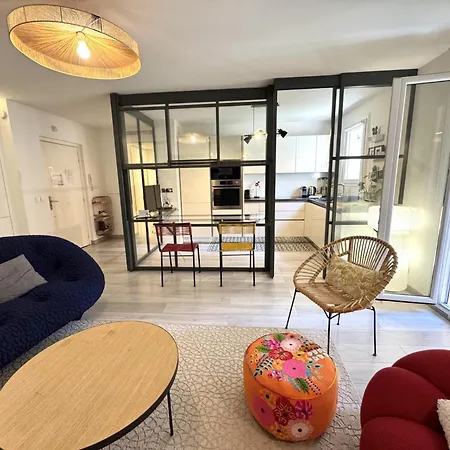 Appartamento Riviera - Terrasse Loft De La Providence - Vieille - Esprit Loft En 2 Pices Ac *