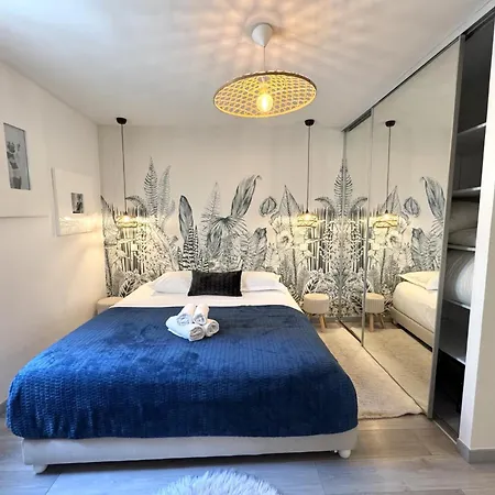 Riviera - Terrasse Loft De La Providence - Vieille - Esprit Loft En 2 Pices Ac Appartamento Nizza