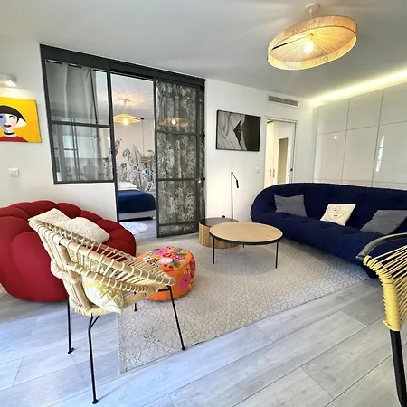 Riviera - Terrasse Loft De La Providence - Vieille - Esprit Loft En 2 Pices Ac Appartamento *