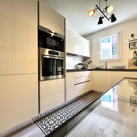 アパート Riviera - Terrasse Loft De La Providence - Vieille - Esprit Loft En 2 Pices Ac ニース