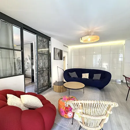 Riviera - Terrasse Loft De La Providence - Vieille - Esprit Loft En 2 Pices Ac * ニース